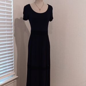 Spense Classic Navy Maxi Dress